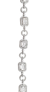 London Diamond Baguette Bracelet