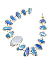 Load image into Gallery viewer, Selena Opal &amp; Diamond Bracelet