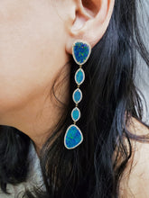 Load image into Gallery viewer, Sonya Opal &amp; Diamond Earrings