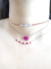 Load image into Gallery viewer, Arzu Ruby Oval Necklace
