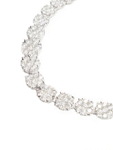 Load image into Gallery viewer, Moscow Diamond Cluster Riviera Necklace