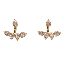 Load image into Gallery viewer, Sydney Diamond  Earring Jacket