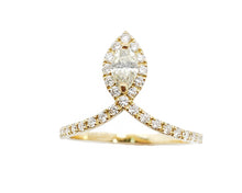 Load image into Gallery viewer, Paris Diamond Marquise Infinite Ring