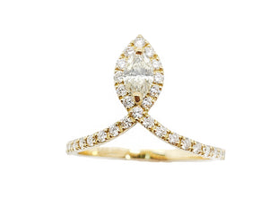 Paris Diamond Marquise Infinite Ring