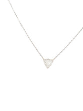 Load image into Gallery viewer, Toronto Solitaire Trillion Diamond Necklace