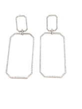 Load image into Gallery viewer, Dublin Diamond Octagon Earrings