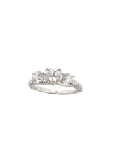 Load image into Gallery viewer, Alexandria 3 Stone Diamond Engagement Ring