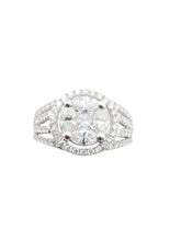 Load image into Gallery viewer, Sofia Infinity Diamond Round Ring