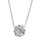 Load image into Gallery viewer, Munich Infinity Round Diamond Pendant