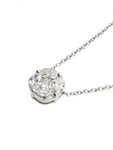 Load image into Gallery viewer, Munich Infinity Round Diamond Pendant