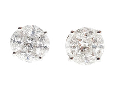 Load image into Gallery viewer, Mumbai Infinity Round Diamond Studs