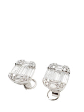 Load image into Gallery viewer, Manchester Illusion Baguette Diamond Stud