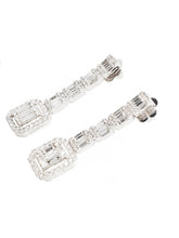 Load image into Gallery viewer, Denver Diamond Baguette Earrings