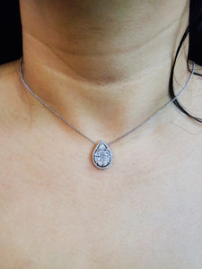 Charlotte Illusion Diamond Pendant