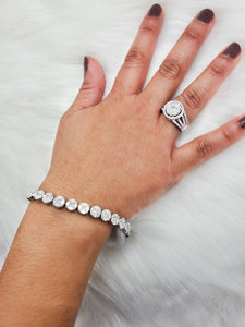 Los Angeles Infinity Diamond Bracelet