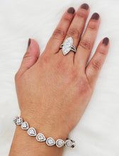 Load image into Gallery viewer, Memphis Infinity Diamond Pear Shape Bracelet