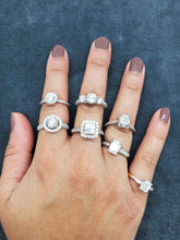 Load image into Gallery viewer, Alexandria 3 Stone Diamond Engagement Ring