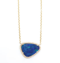 Load image into Gallery viewer, Astra Opal &amp; Diamond Pendant