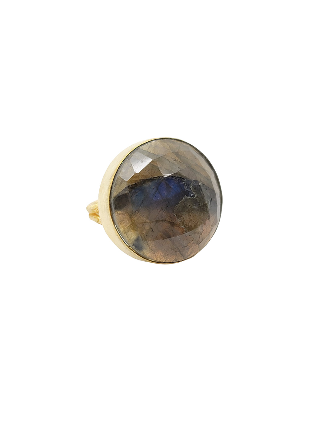 K A M E R  Labradorite Round Ring