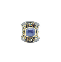 Load image into Gallery viewer, K A D I R  Iolite &amp; Blue Zircon Ring