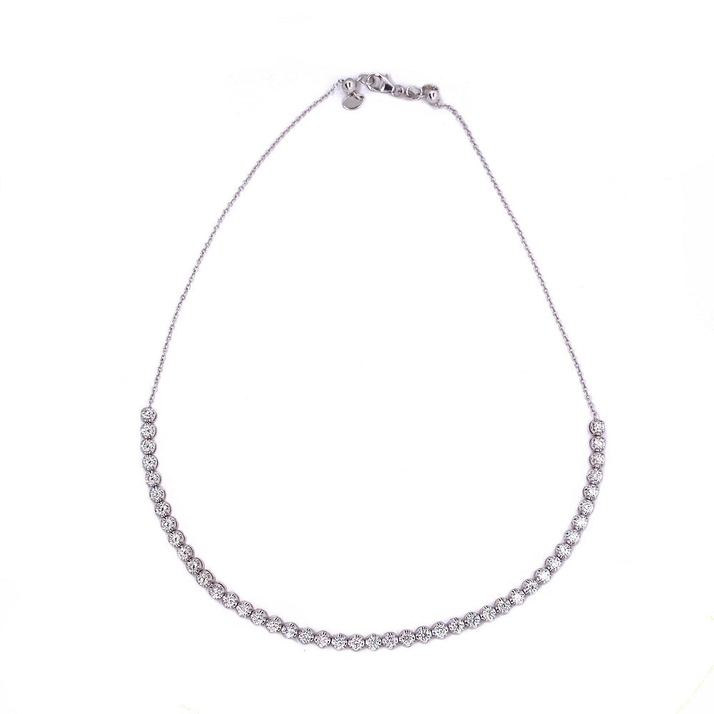 Miami Diamond Tennis Choker Necklace