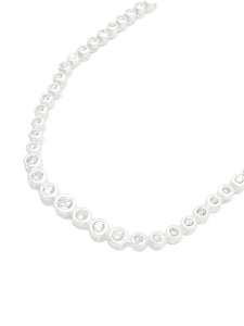 Tampa Diamond Channel Set Tennis Necklace