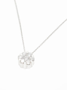 Arlington Diamond Cluster Flower Pendant