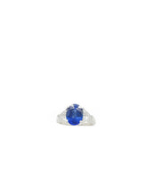 Load image into Gallery viewer, Kate Diamond &amp; Blue Sapphire Ring