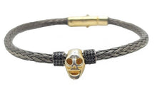 Load image into Gallery viewer, Kapala Skull Mesh Bracelet