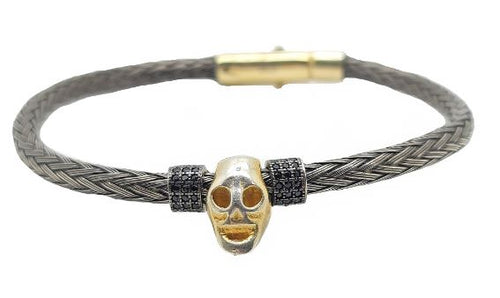 Kapala Skull Mesh Bracelet