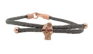 Immortal Skull Mesh Bracelet