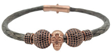 Load image into Gallery viewer, Kapala Skull Mesh Bracelet