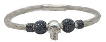 Load image into Gallery viewer, Kapala Skull Mesh Bracelet