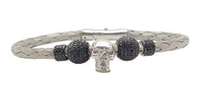 Load image into Gallery viewer, Kapala Skull Mesh Bracelet