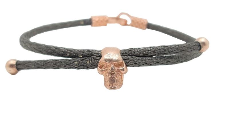 Cranium Skull Mesh Bracelet