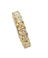 Load image into Gallery viewer, Dimas Yellow Diamond Eternity Band