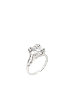 Fairview Diamond Baguette Ring