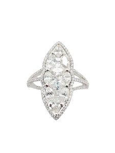 Georgetown Diamond Cocktail Ring