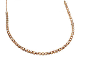 Santiago Diamond Tennis Choker Necklace