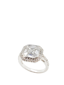 Naples Fancy Cut Diamond Ring