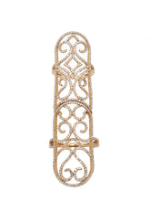 Load image into Gallery viewer, Las Vegas Diamond Lace Double Finger Ring