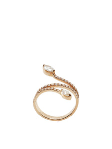 Havana Diamond Snake Ring