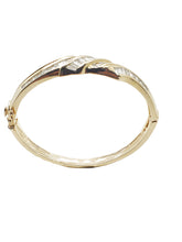 Load image into Gallery viewer, Boston Diamond Baguette Bangle