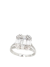 Load image into Gallery viewer, Fairview Diamond Baguette Ring