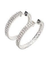 Load image into Gallery viewer, Freeport Diamond Hoop Earrings