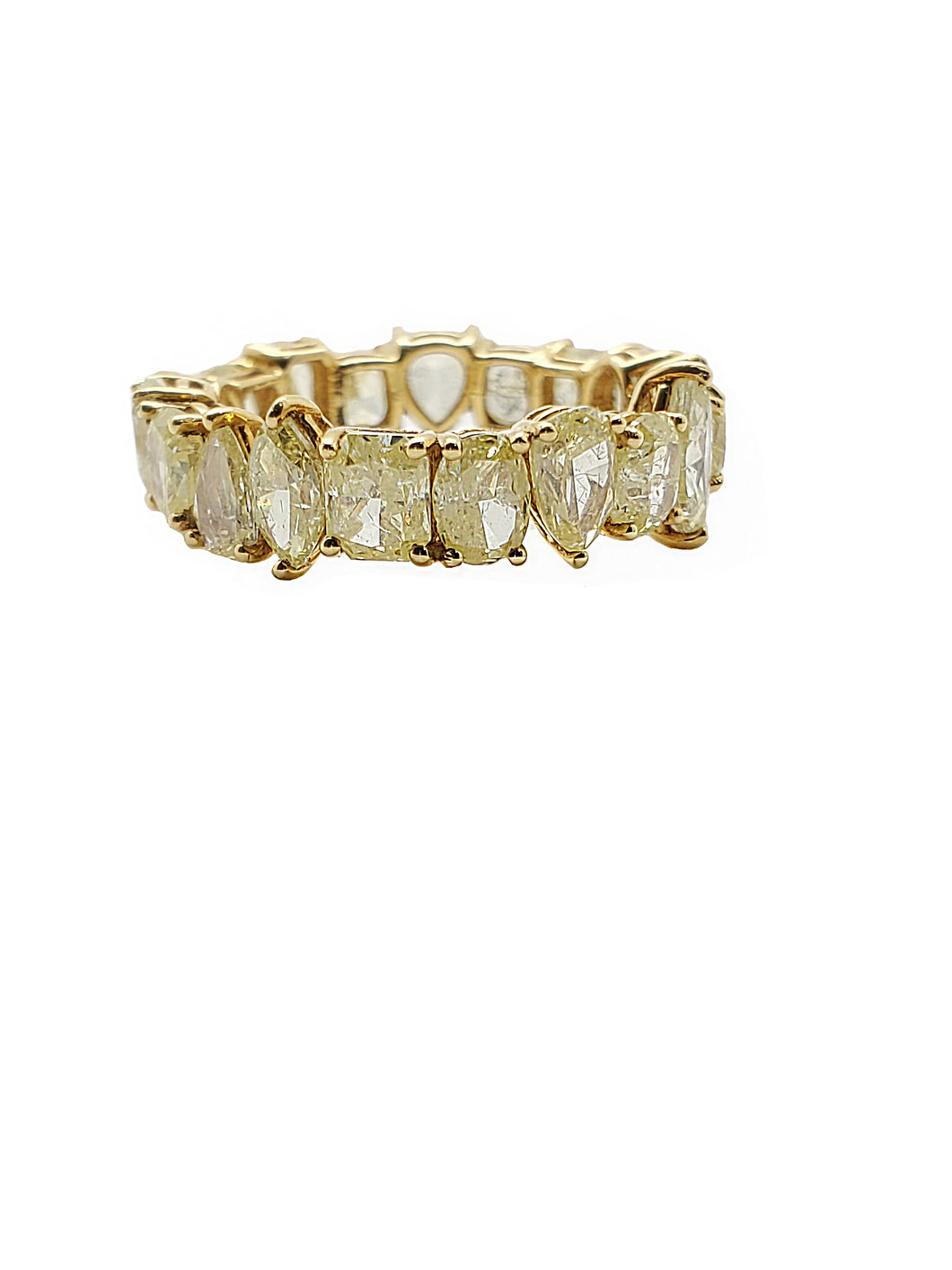 Phoebe Yellow Diamond Eternity Band