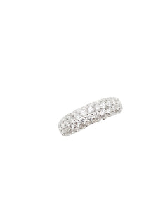 Divine One Pave Diamond Half Band