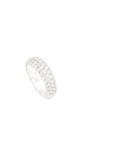 Divine One Pave Diamond Half Band